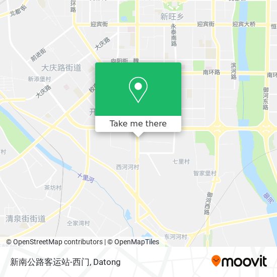 新南公路客运站-西门 map