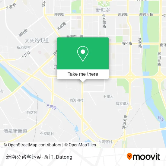 新南公路客运站-西门 map