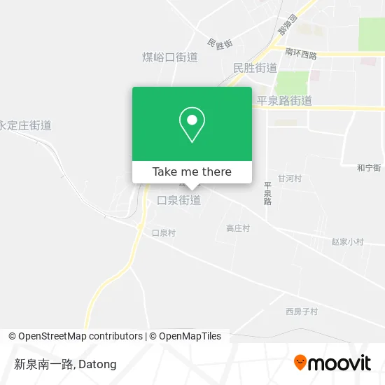 新泉南一路 map