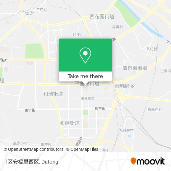 l区安福里西区 map