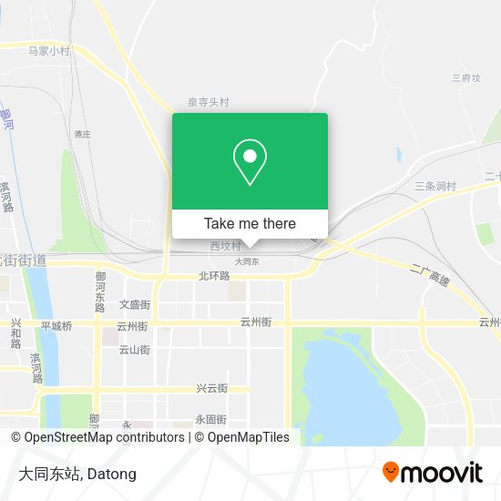 大同东站 map