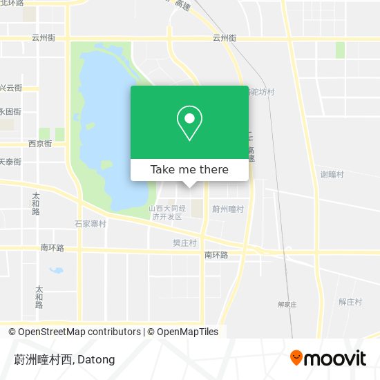 蔚洲疃村西 map