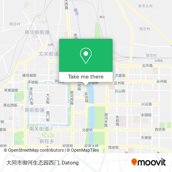 大同市御河生态园西门 map