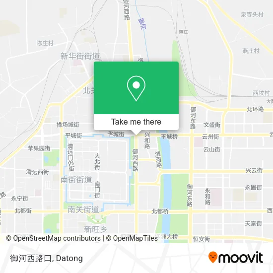 御河西路口 map