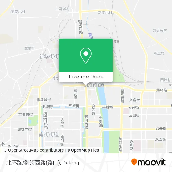 北环路/御河西路(路口) map