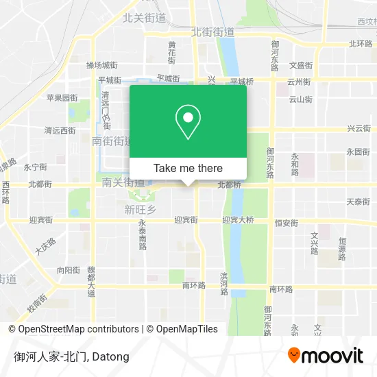 御河人家-北门 map