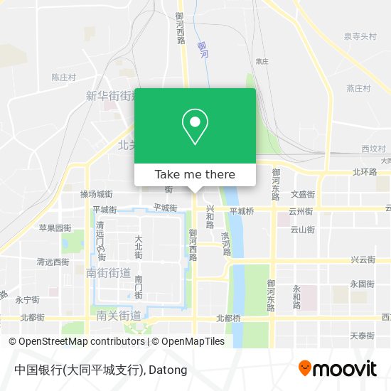 中国银行(大同平城支行) map