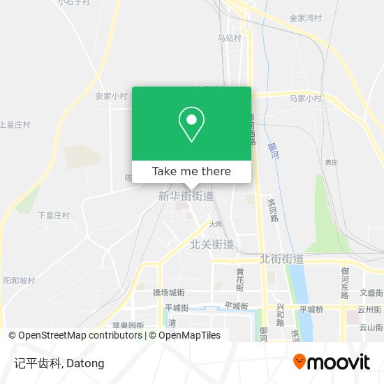 记平齿科 map