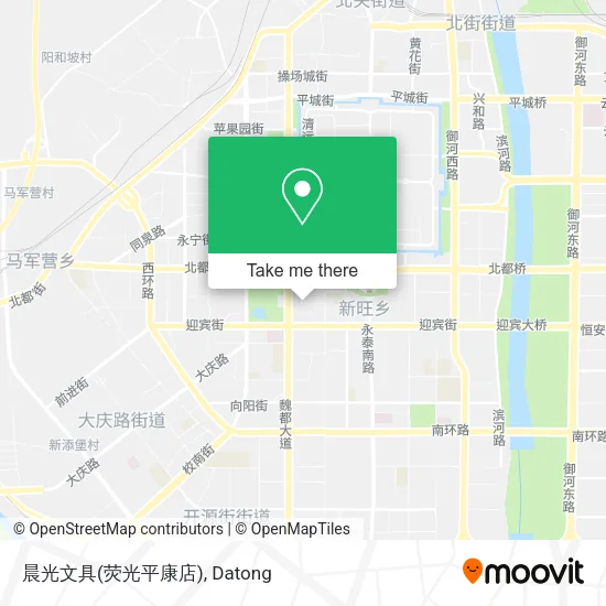 晨光文具(荧光平康店) map