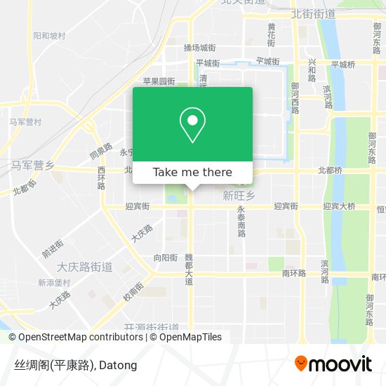 丝绸阁(平康路) map
