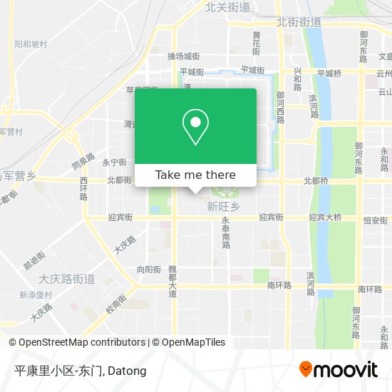 平康里小区-东门 map