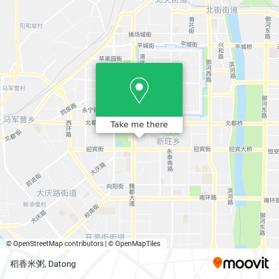 稻香米粥 map