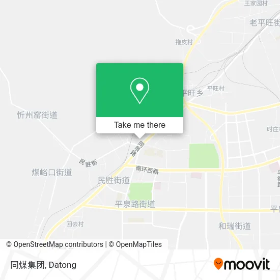 同煤集团 map