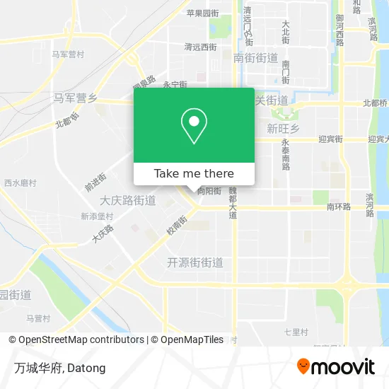 万城华府 map