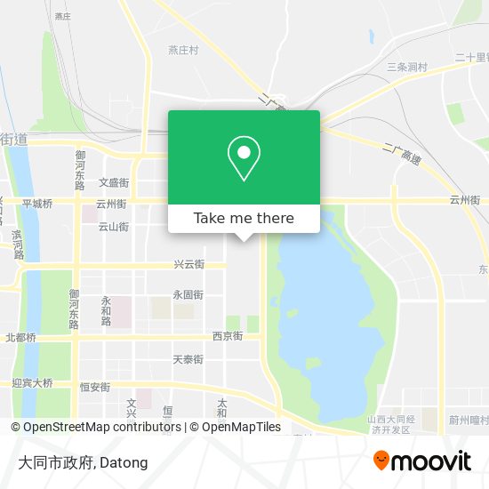 大同市政府 map