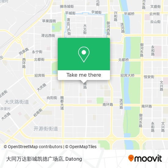 大同万达影城凯德广场店 map
