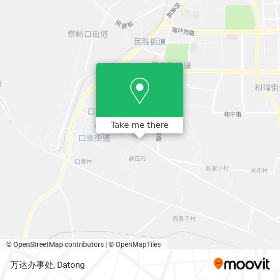 万达办事处 map