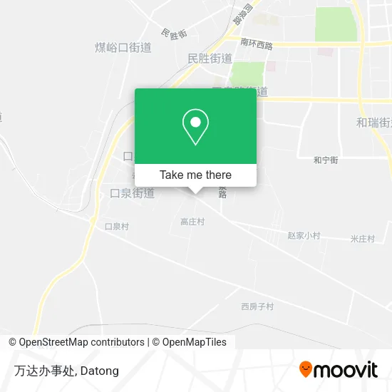 万达办事处 map
