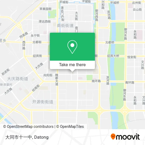 大同市十一中 map