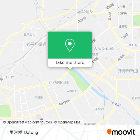 十里河桥 map