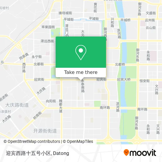 迎宾西路十五号小区 map