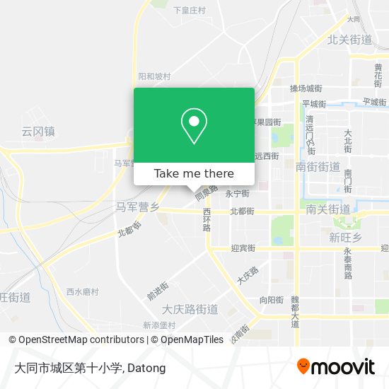 大同市城区第十小学 map