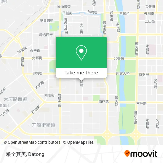 粮全其美 map