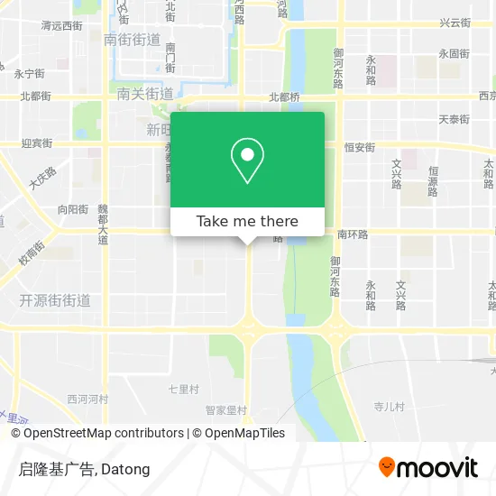 启隆基广告 map