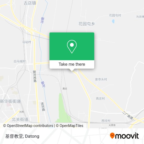 基督教堂 map