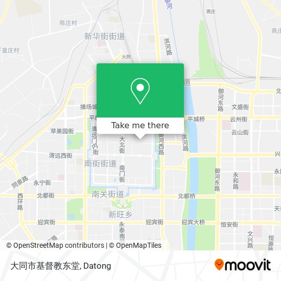 大同市基督教东堂 map