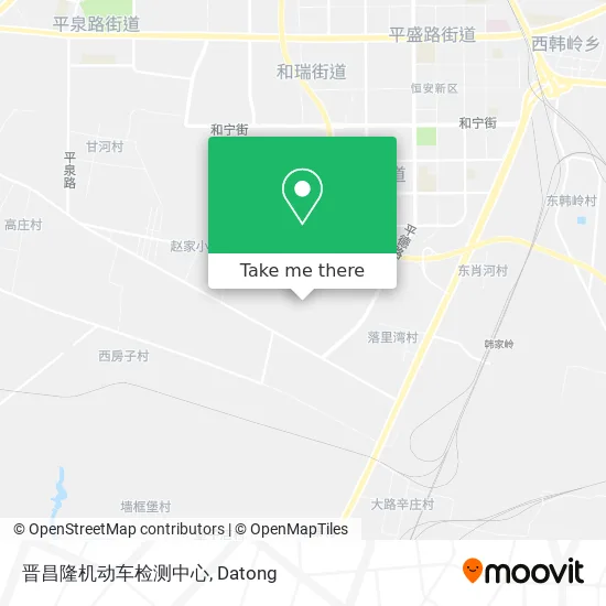 晋昌隆机动车检测中心 map