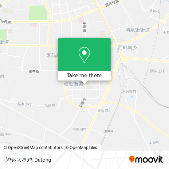 鸿运大盘鸡 map