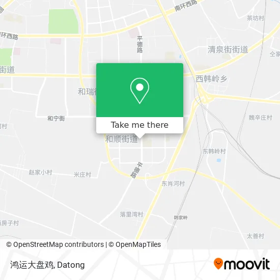 鸿运大盘鸡 map