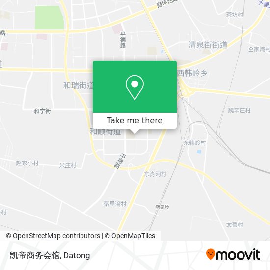 凯帝商务会馆 map