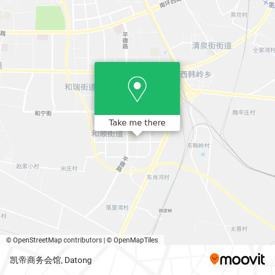 凯帝商务会馆 map