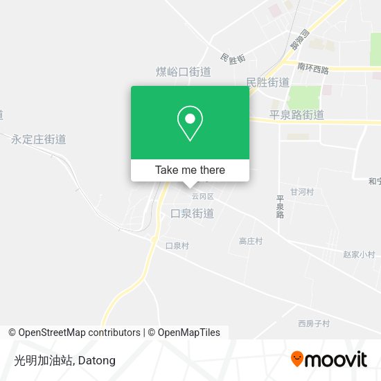 光明加油站 map