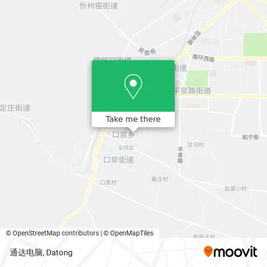通达电脑 map