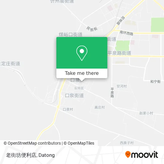 老街坊便利店 map