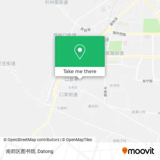 南郊区图书馆 map