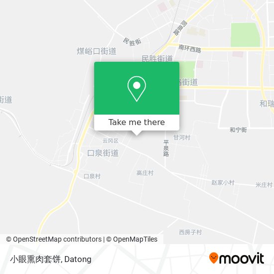小眼熏肉套饼 map