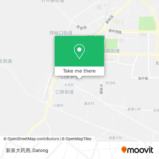 新泉大药房 map