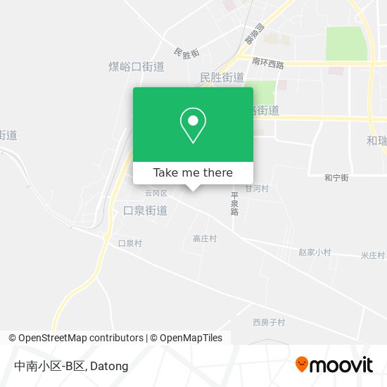 中南小区-B区 map