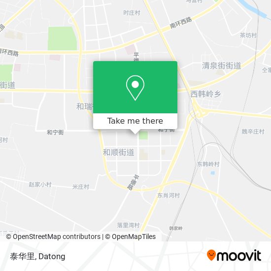 泰华里 map