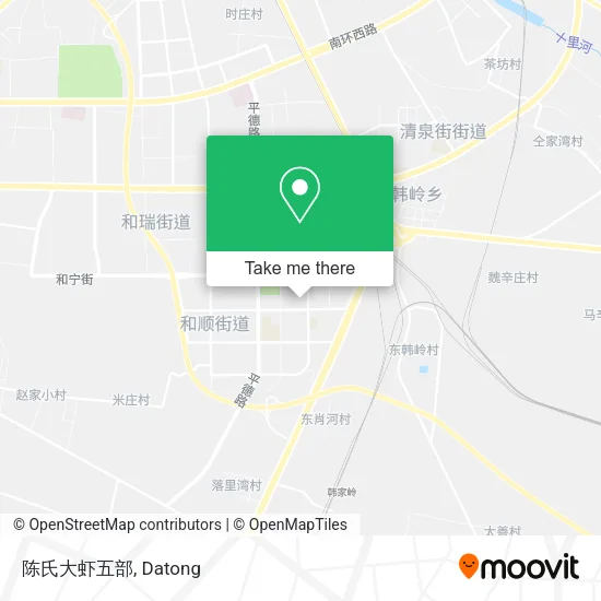 陈氏大虾五部 map
