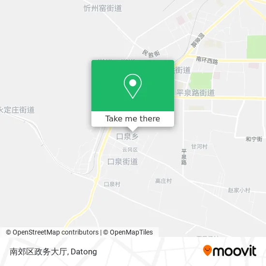 南郊区政务大厅 map