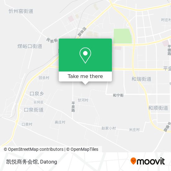 凯悦商务会馆 map