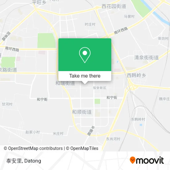 泰安里 map