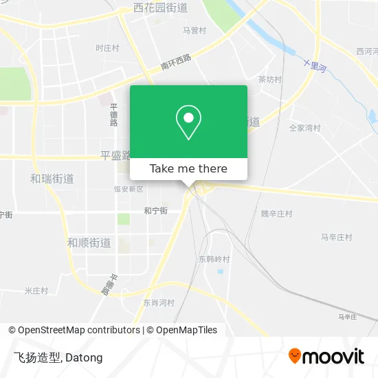 飞扬造型 map