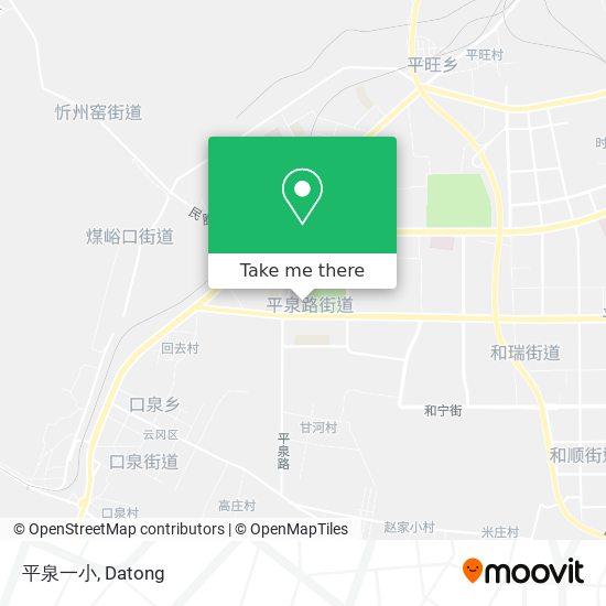 平泉一小 map