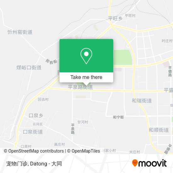 宠物门诊 map